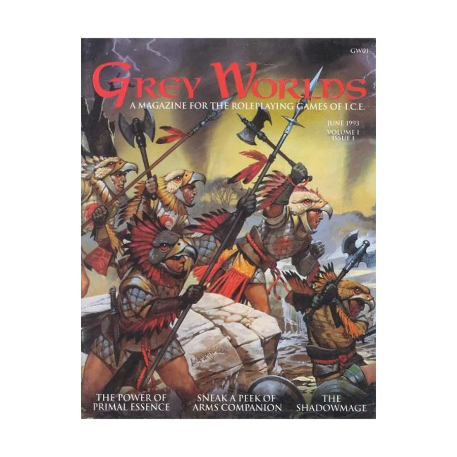 

Журнал #1 "Power of Primal Essence Shadowmage", Grey Worlds Magazine