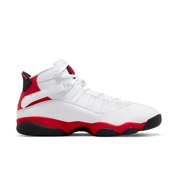 Кроссовки 6 колец Air Jordan, белый — фото 2