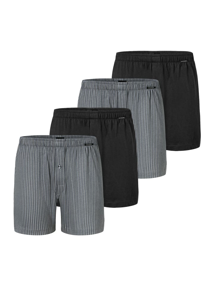 

Трусы боксеры Schiesser, черный/серый