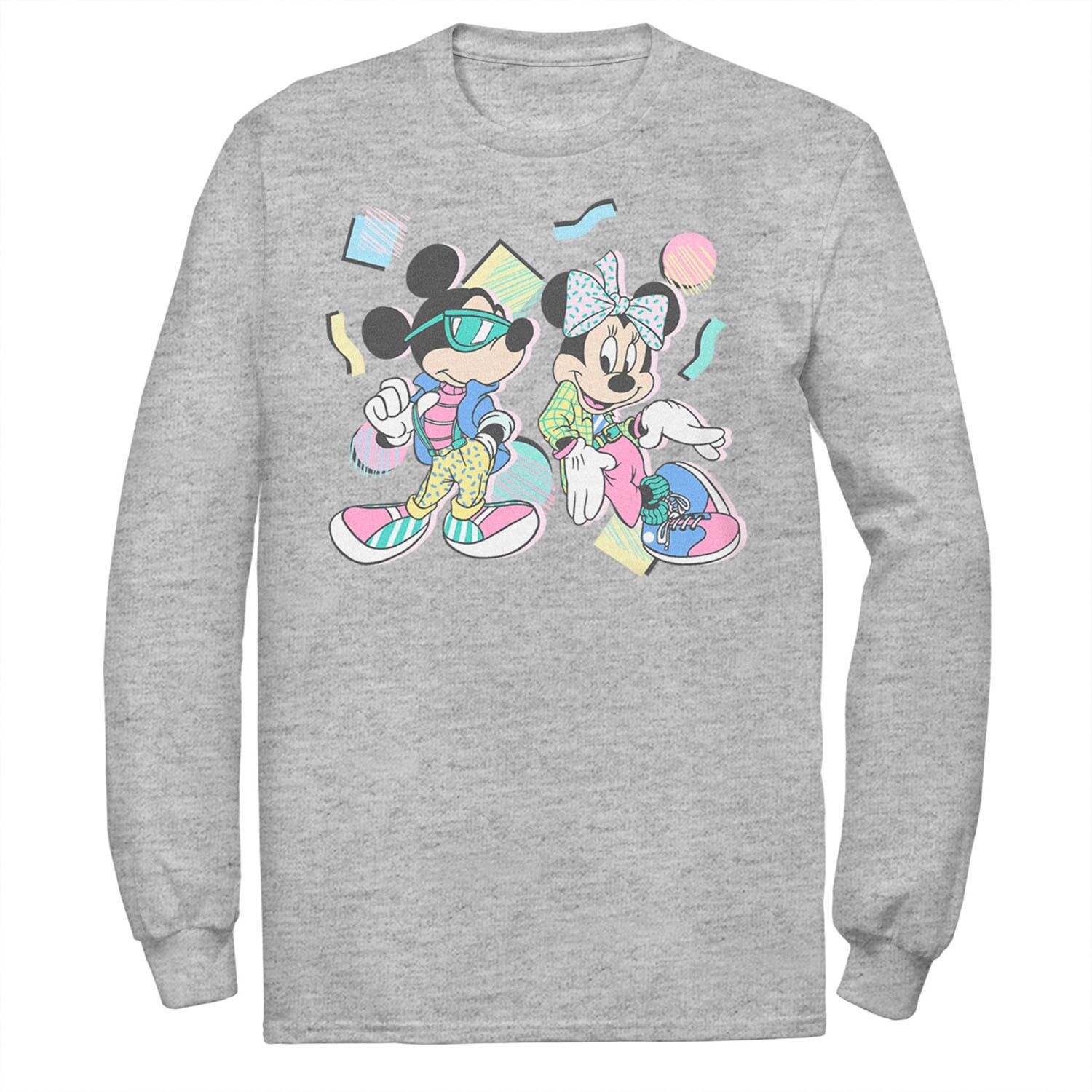 

Мужская футболка Disney's Микки и Минни в стиле 80-х Licensed Character