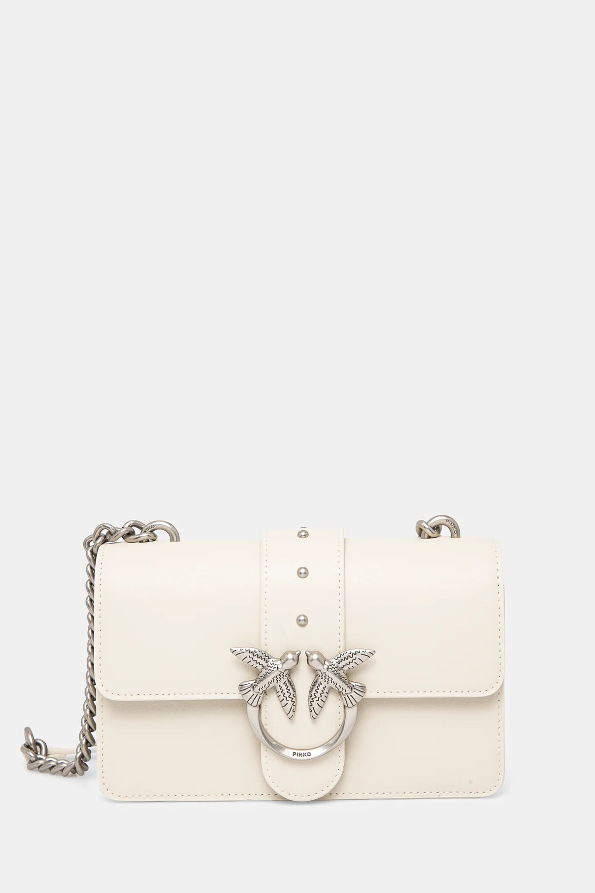 

Сумочка из кожи Pinko, бежевый