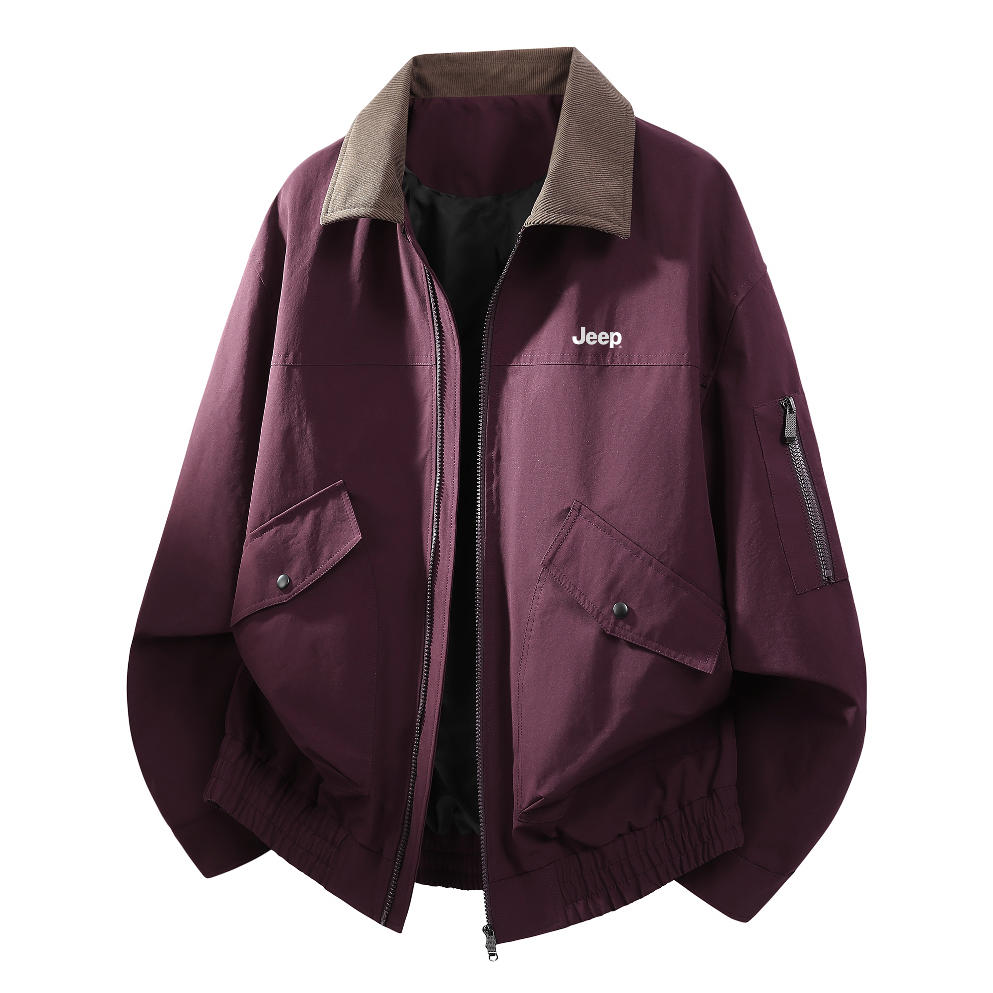 

Куртка Lifestyle Unisex Lapel Moderate Jeep, maroon