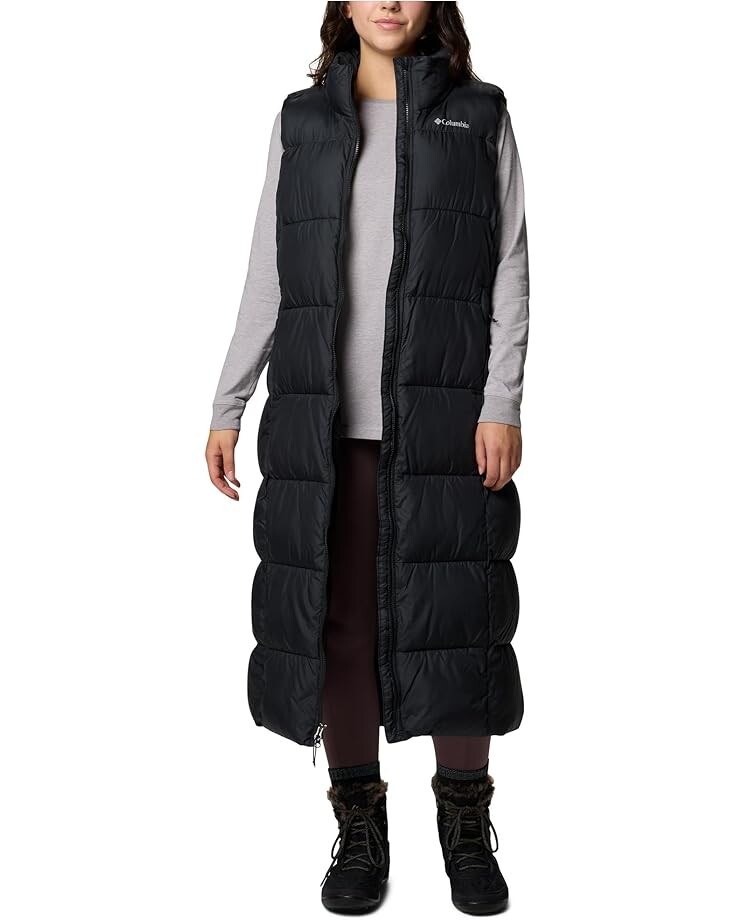 

Утепленный жилет Columbia Puffect Long Vest, черный