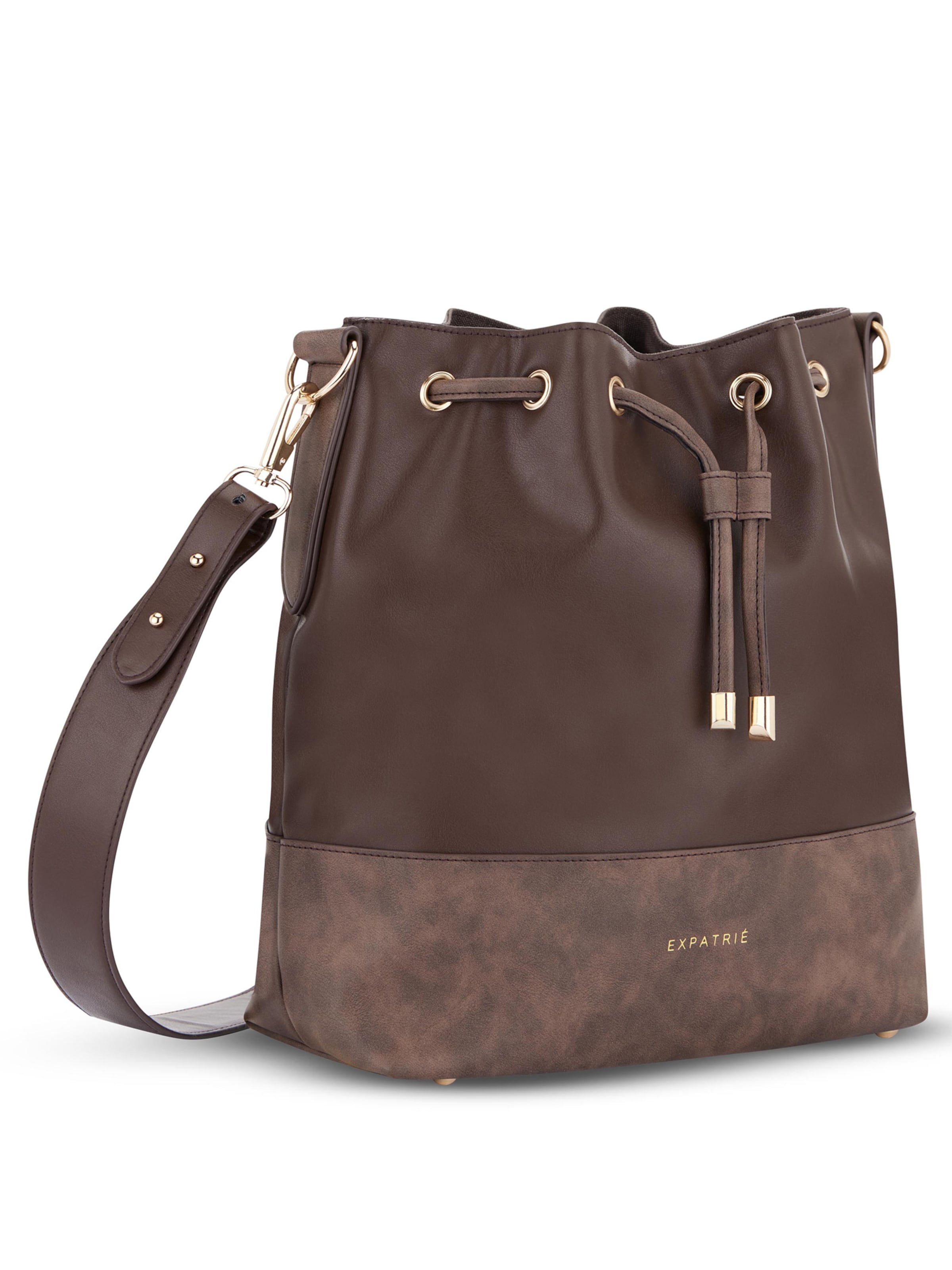 

Expatrié Сумка 'Sarah Medium' в темно-коричневом цвете