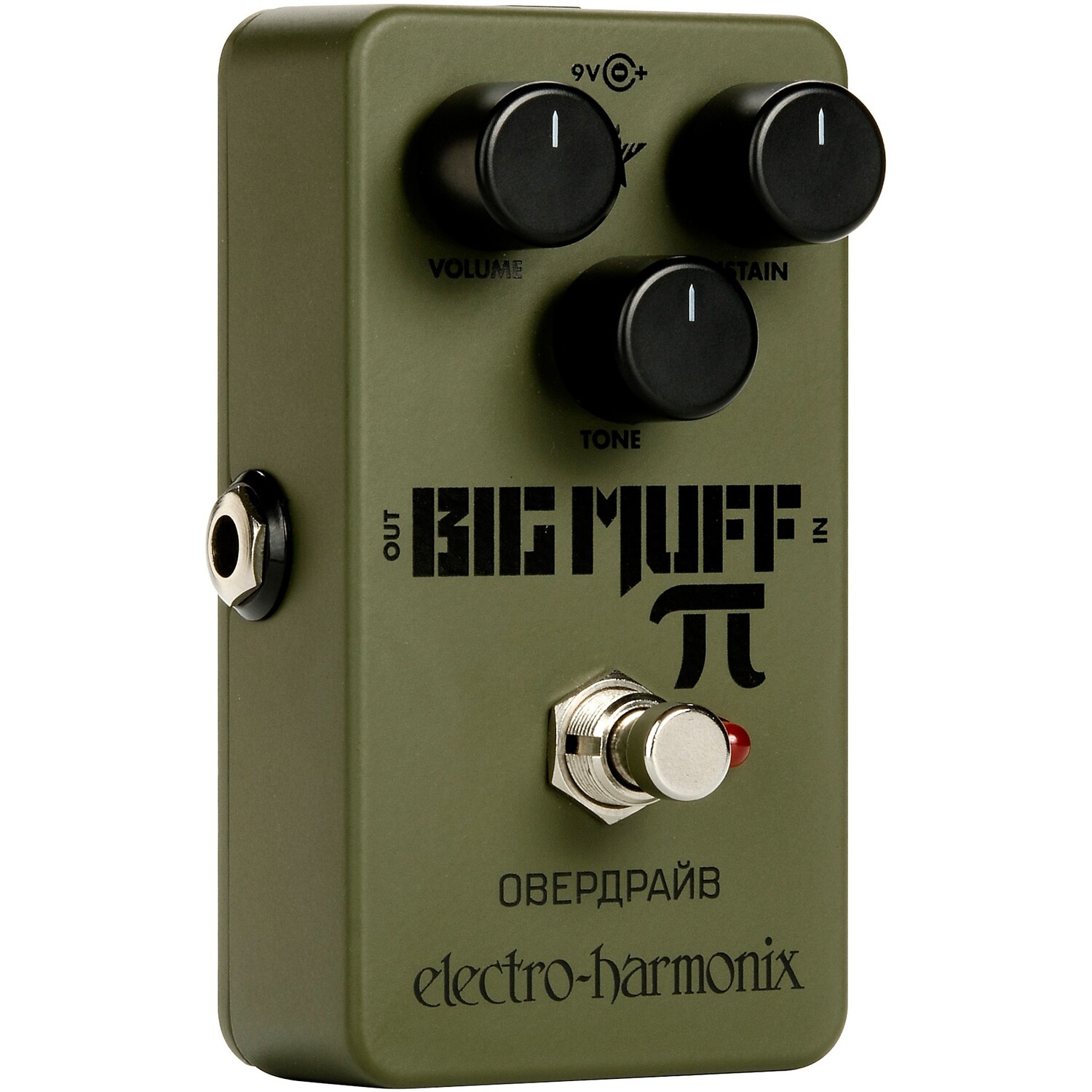 

Педаль эффектов Electro-Harmonix Green Russian Big Muff Distortion и Sustainer, Серый, Педаль эффектов Electro-Harmonix Green Russian Big Muff Distortion и Sustainer