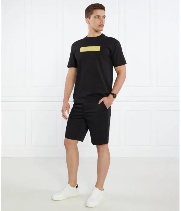 Футболка с камуфляжным принтом и объемным логотипом Comfort fit Calvin Klein, черный — фото 2