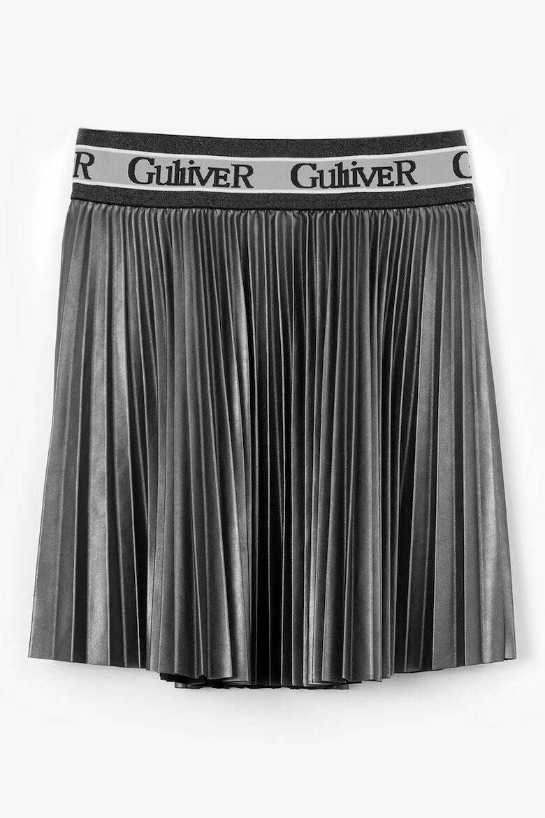 

Плиссированная юбка с высокой талией Gulliver, серый