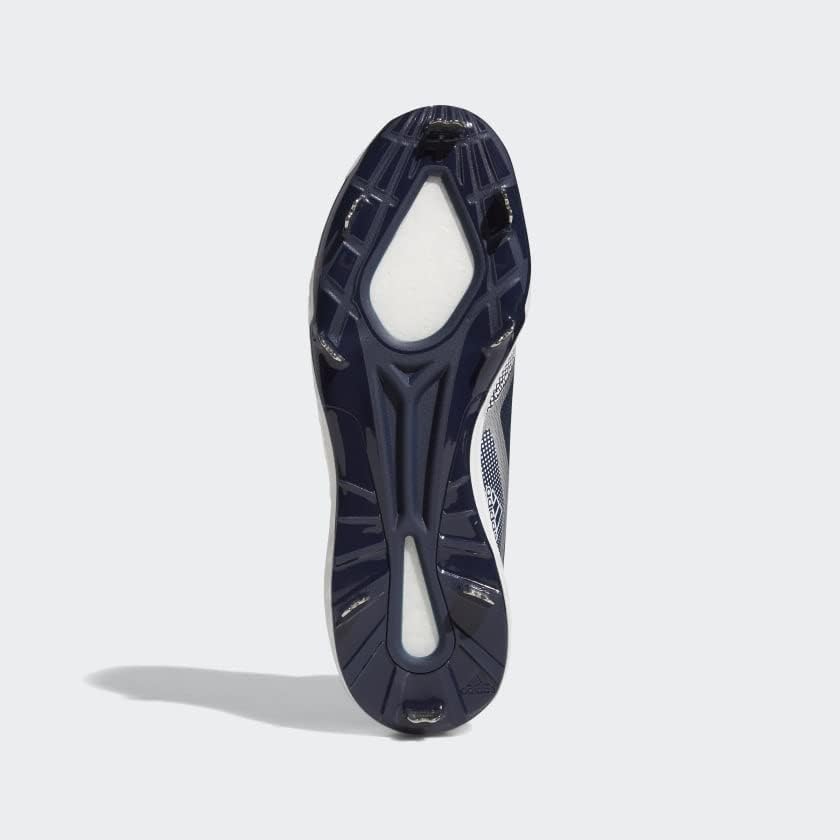 Мужские бейсбольные кроссовки Adidas FV9348, белый/синий/темно-синий — фото 4