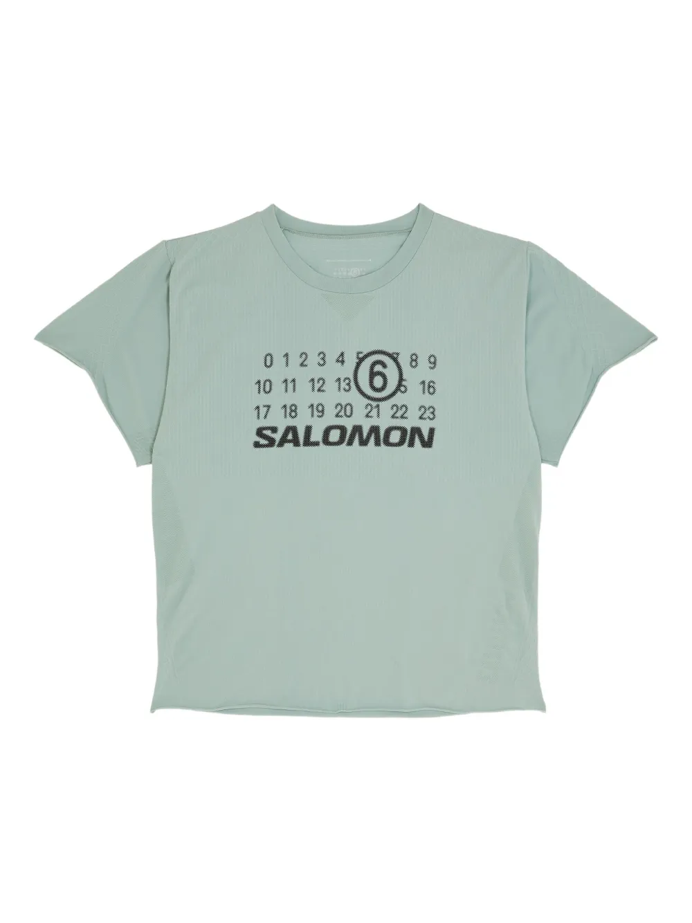 

Футболка с принтом из коллаборации с Salomon MM6 Maison Margiela X Salomon, зеленый