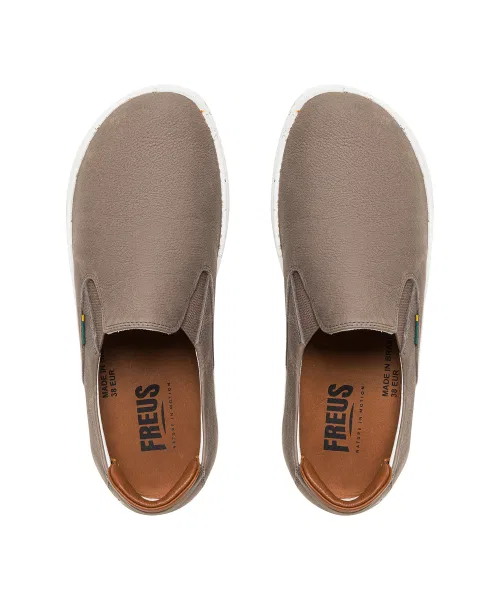 Мужские и женские кожаные лоферы FREUS SLIPPER NOVO Graphite — фото 2