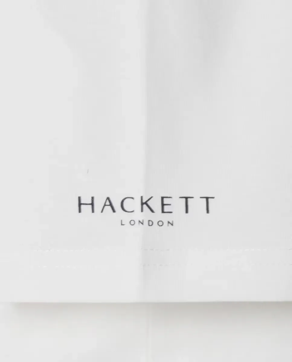 Детская футболка с маленьким логотипом Hackett, белый — фото 4