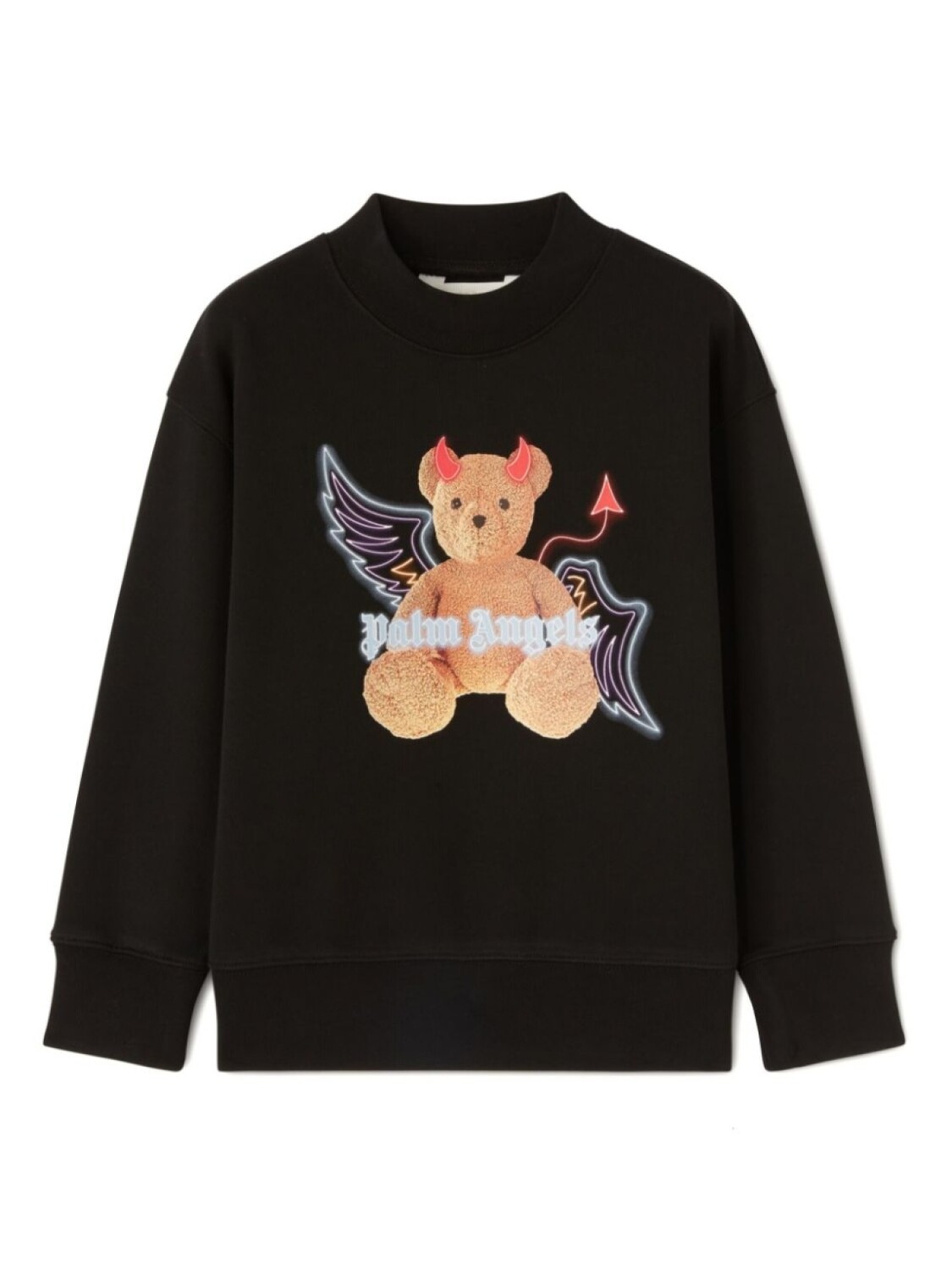 

Palm Angels Kids толстовка Bear Devil, черный