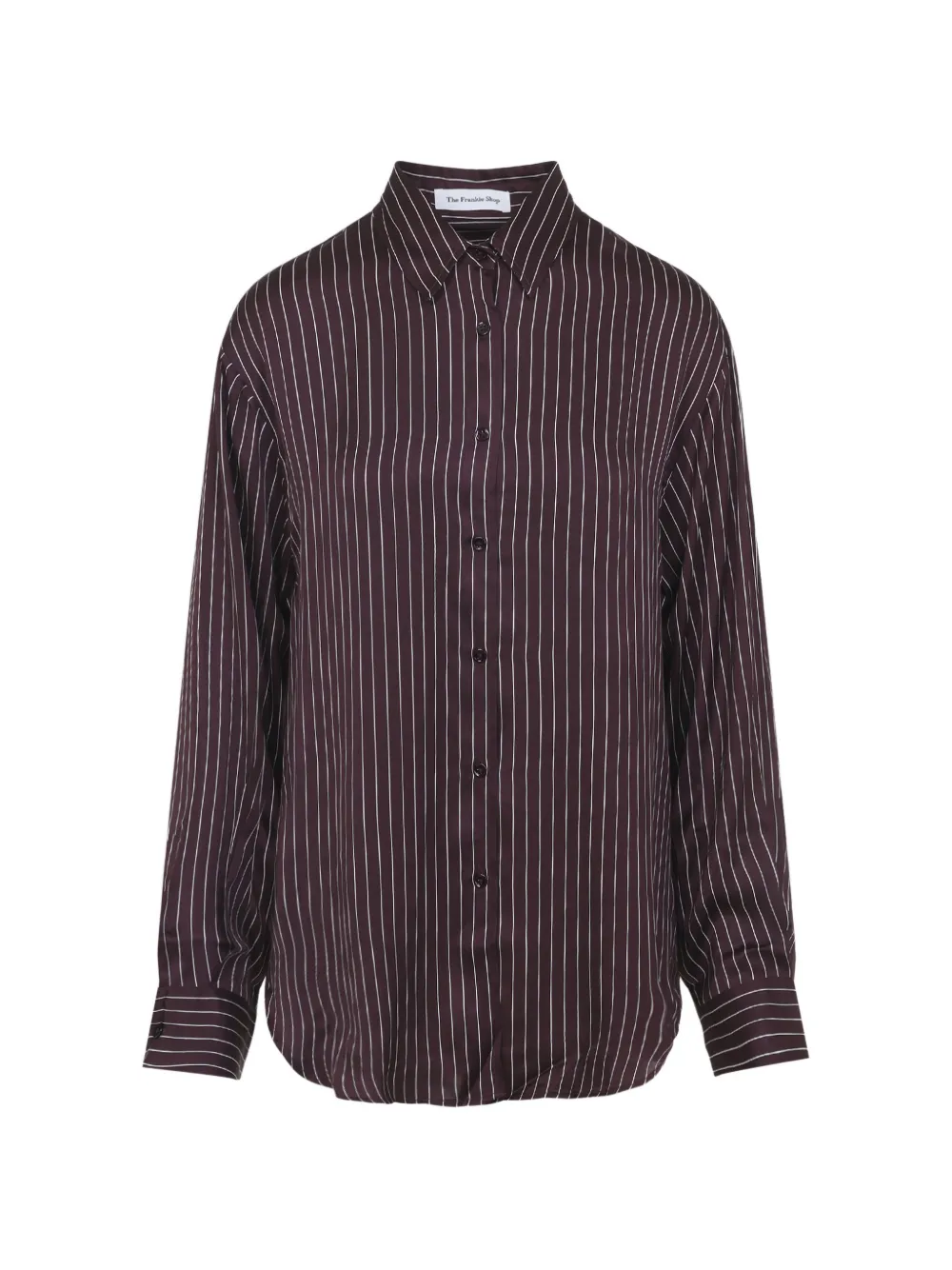

Рубашка в полоску на пуговицах The Frankie Shop, красный