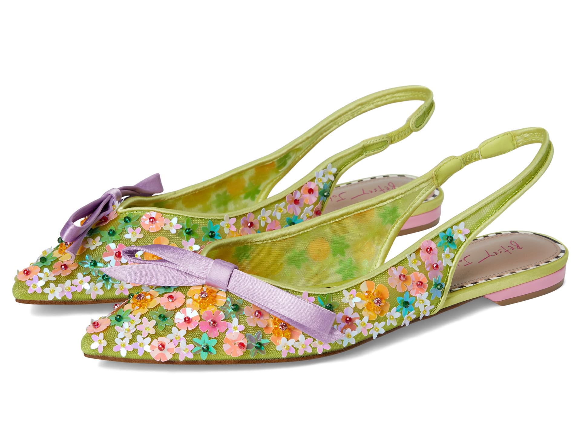 Балетки Blue by Betsey Johnson Laylah, Lime Multi