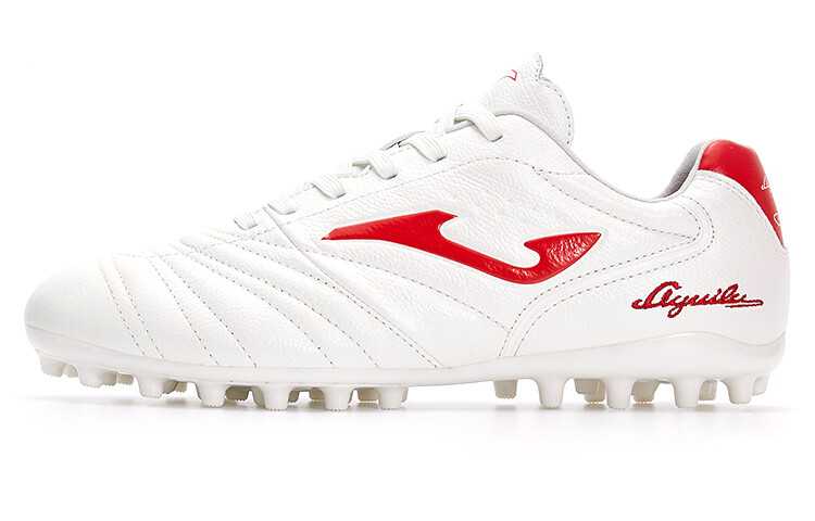 

Футбольные бутсы Aguila мужские с низким верхом белые/красные Joma
