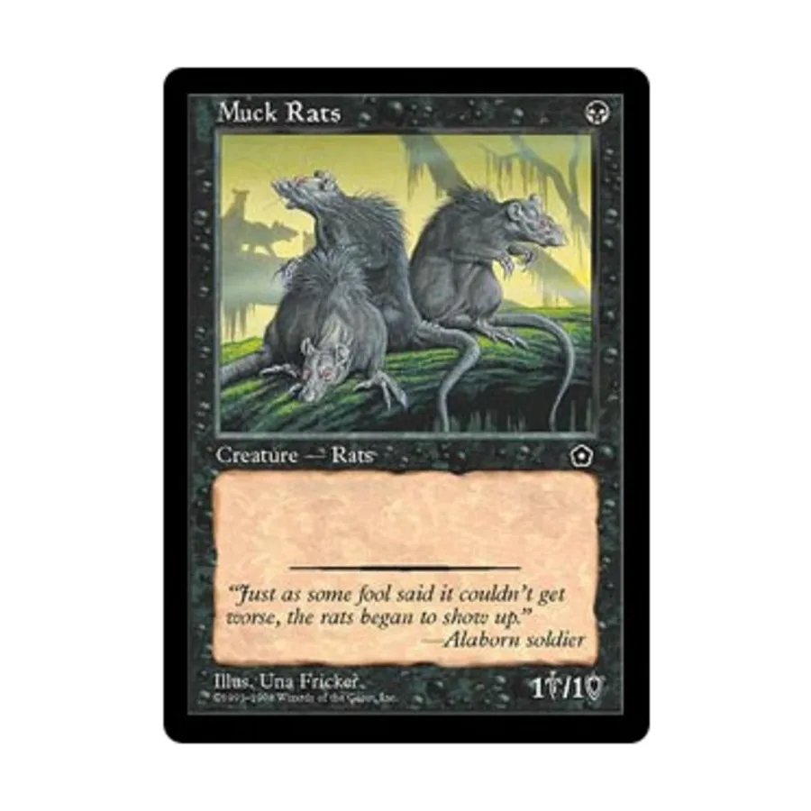 

CCG Навозные крысы (С), MTG - Portal 2nd Age