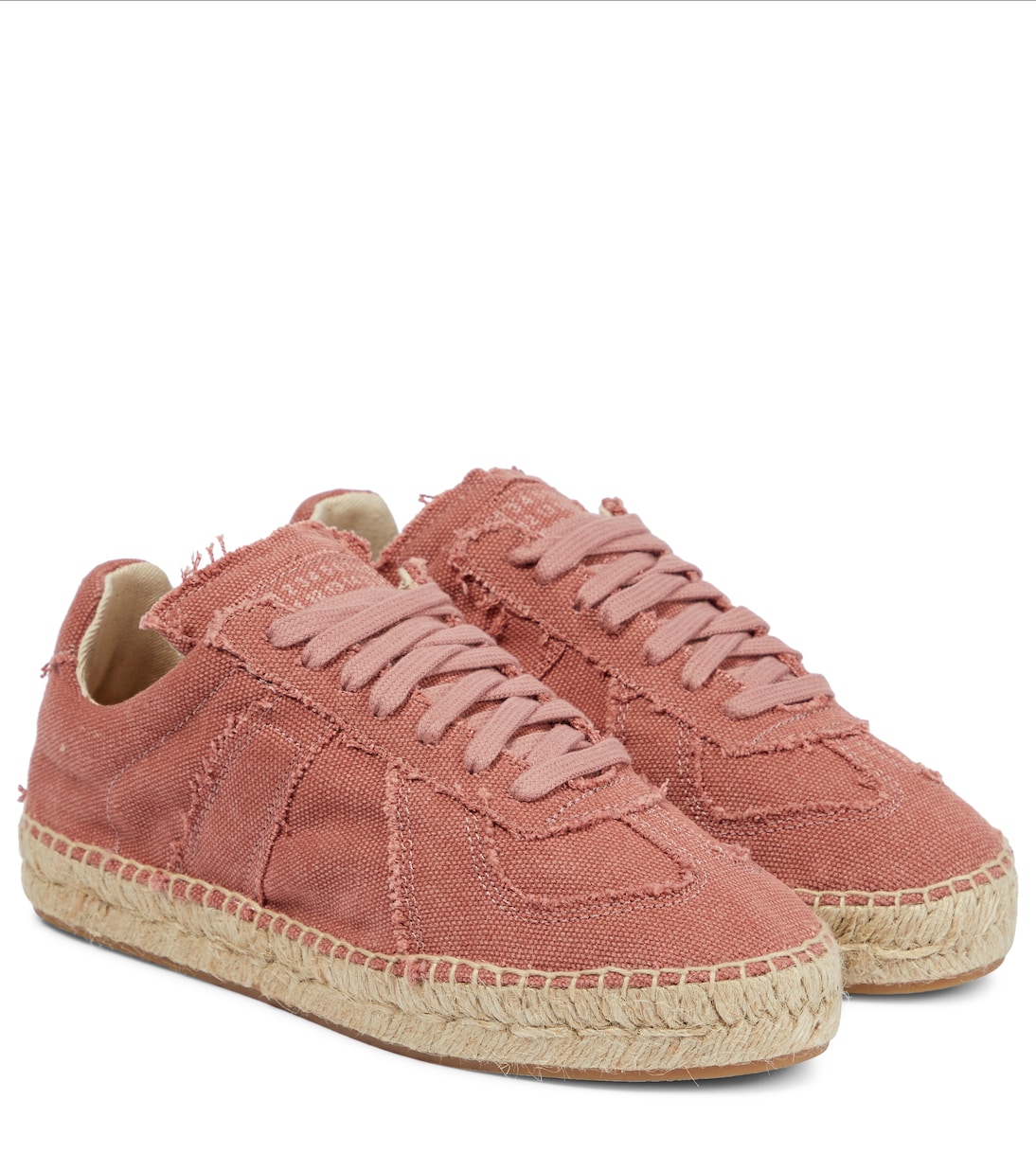 Кроссовки-эспадрилья из парусины Replica Maison Margiela, Canyon Rose