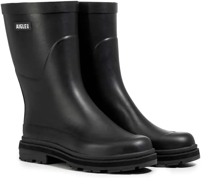 Мужские резиновые сапоги Aigle Mid Rain M, черный