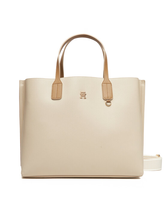 

Сумочка Th Distinct Satchel AW0AW17463 Tommy Hilfiger, бежевый