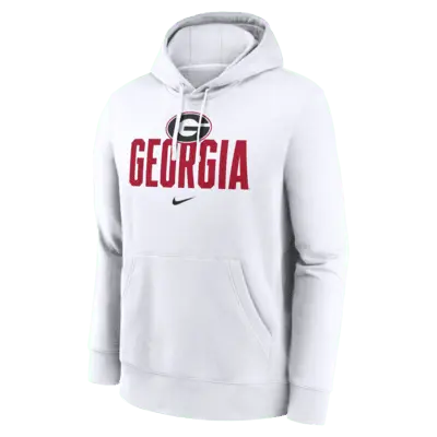 

Худи Nike Georgia Bulldogs Primetime Club Campus, белый