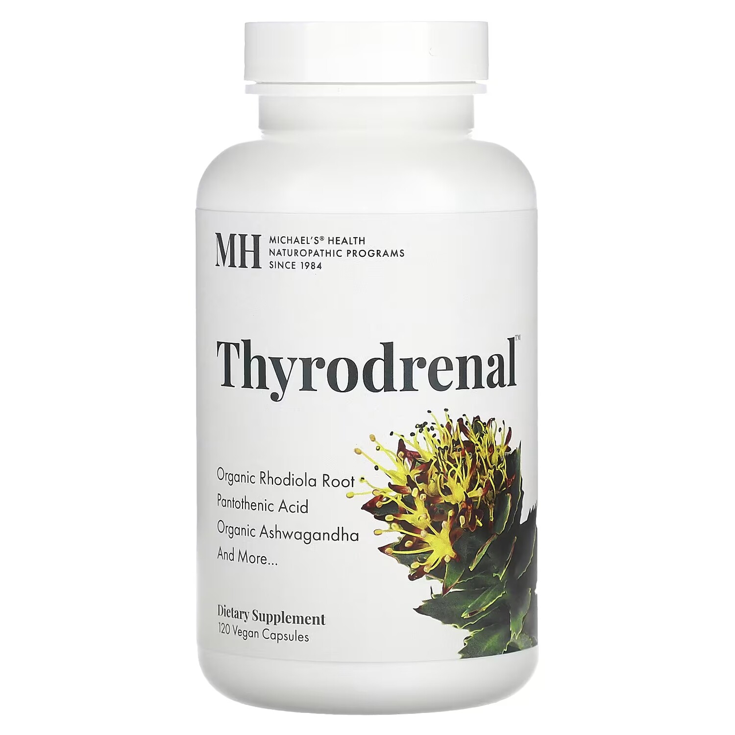 

Michael's Naturopathic Thyrodrenal 120 веганских капсул