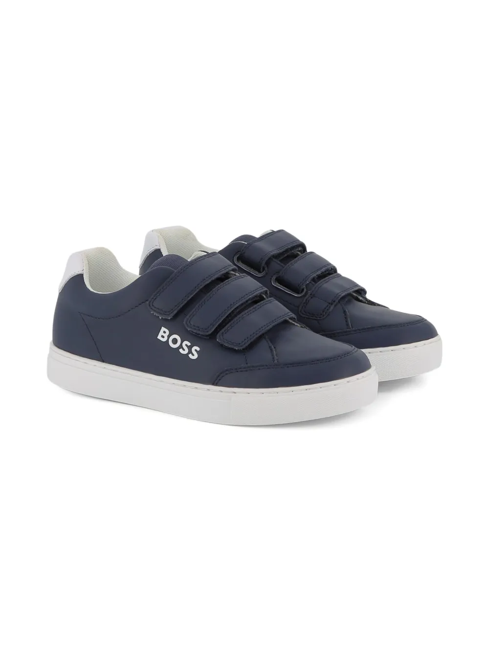 

Кроссовки на липучках BOSS Kidswear, синий