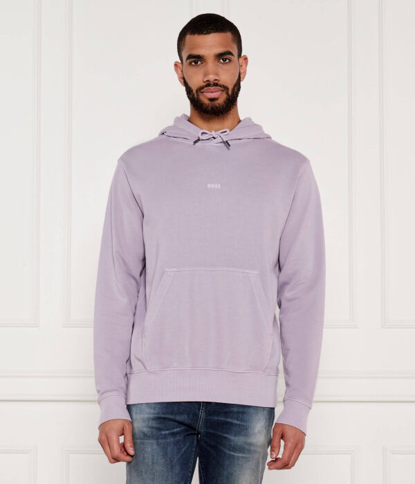 

Свитер we_dye_hood Regular fit Boss Orange, лавандовый