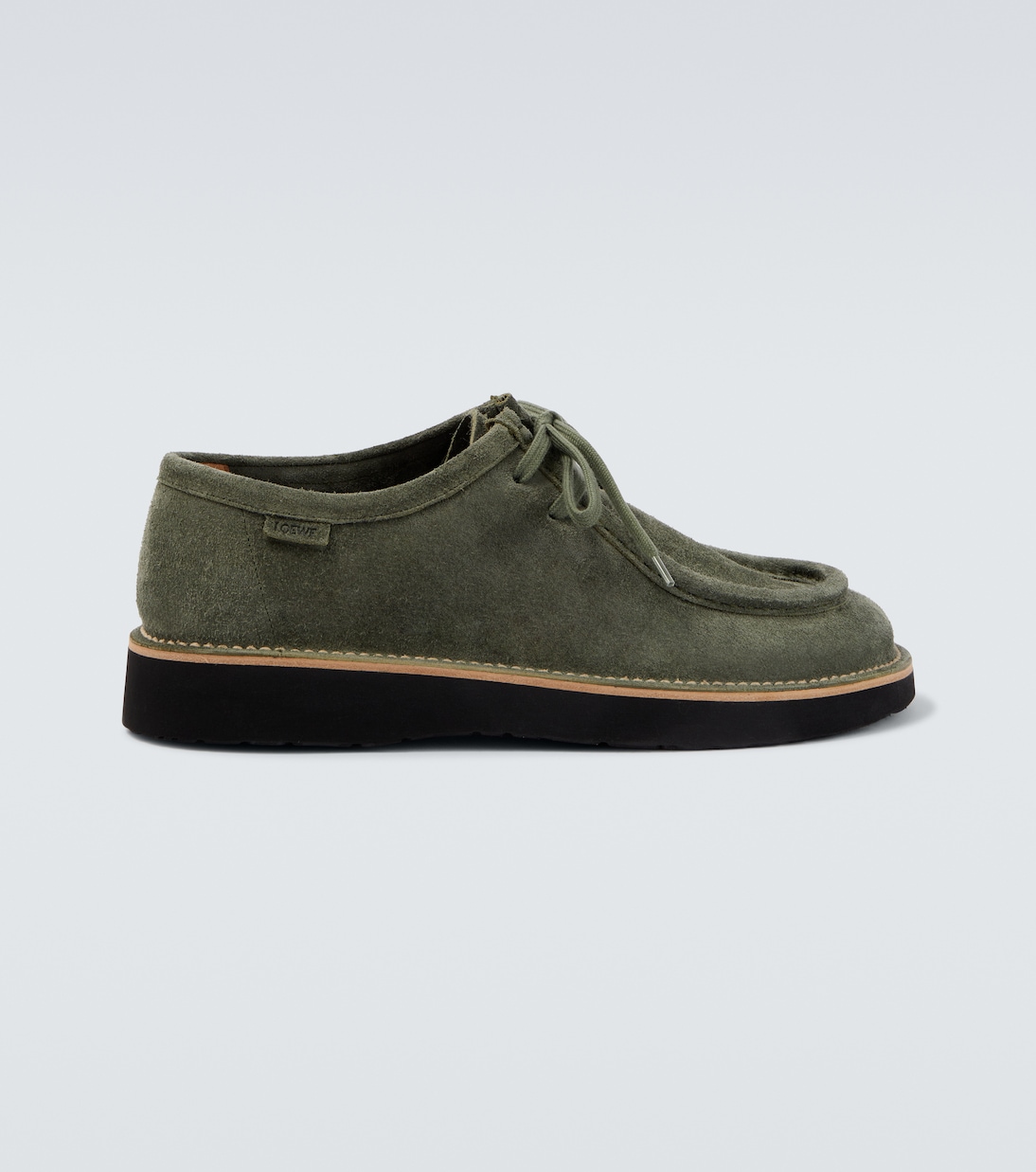 

Туфли-лодочки Faro из замши Loewe, Sage