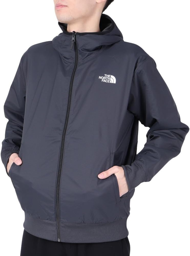 

Мужская двусторонняя толстовка THE NORTH FACE Tech Air, эластичная, антистатическая, черный/серый