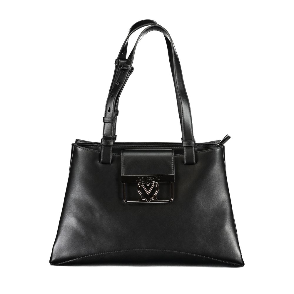 

Черная полиэтиленовая сумка LOVE MOSCHINO