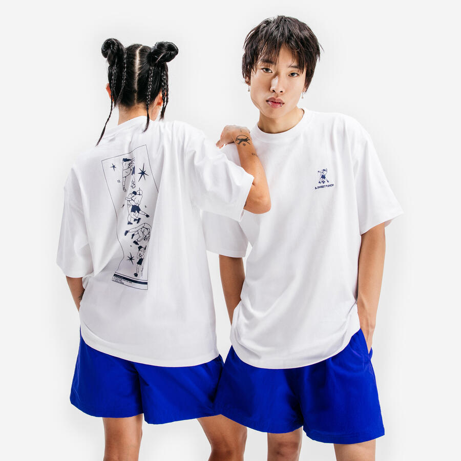 

DECATHLON Футболка с рисунком - Uppercute белая