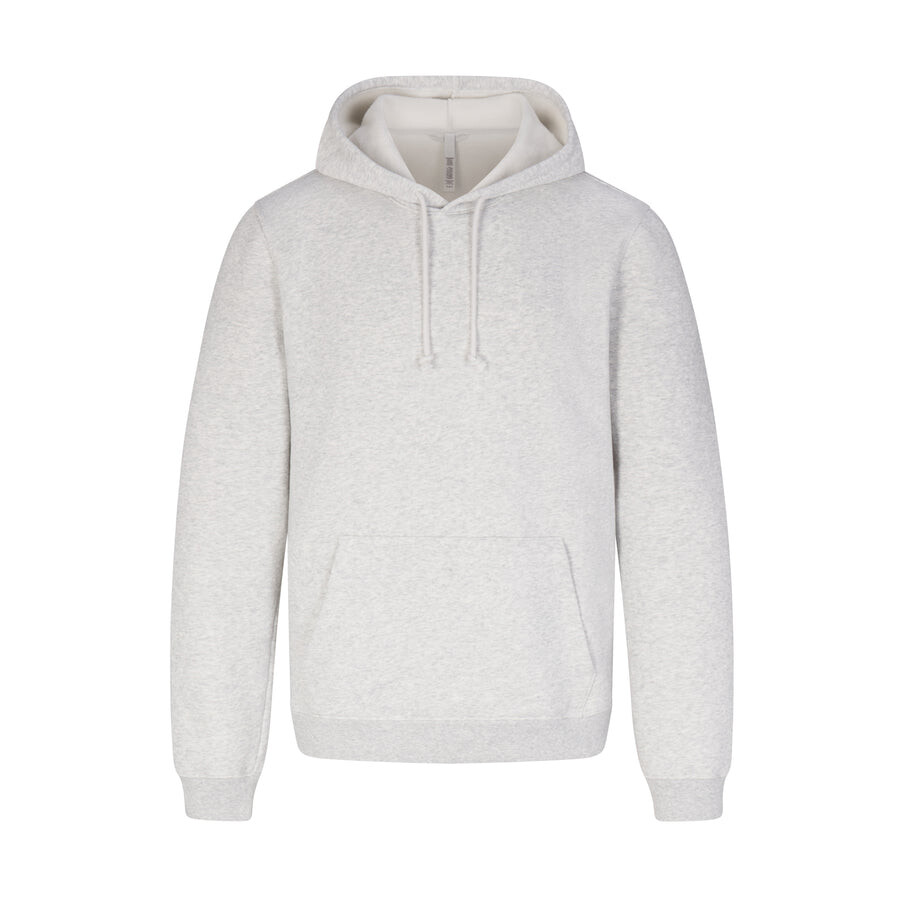 

Мужская классическая толстовка с капюшоном SKIMS Fleece Lounge, цвет Light Heather Grey