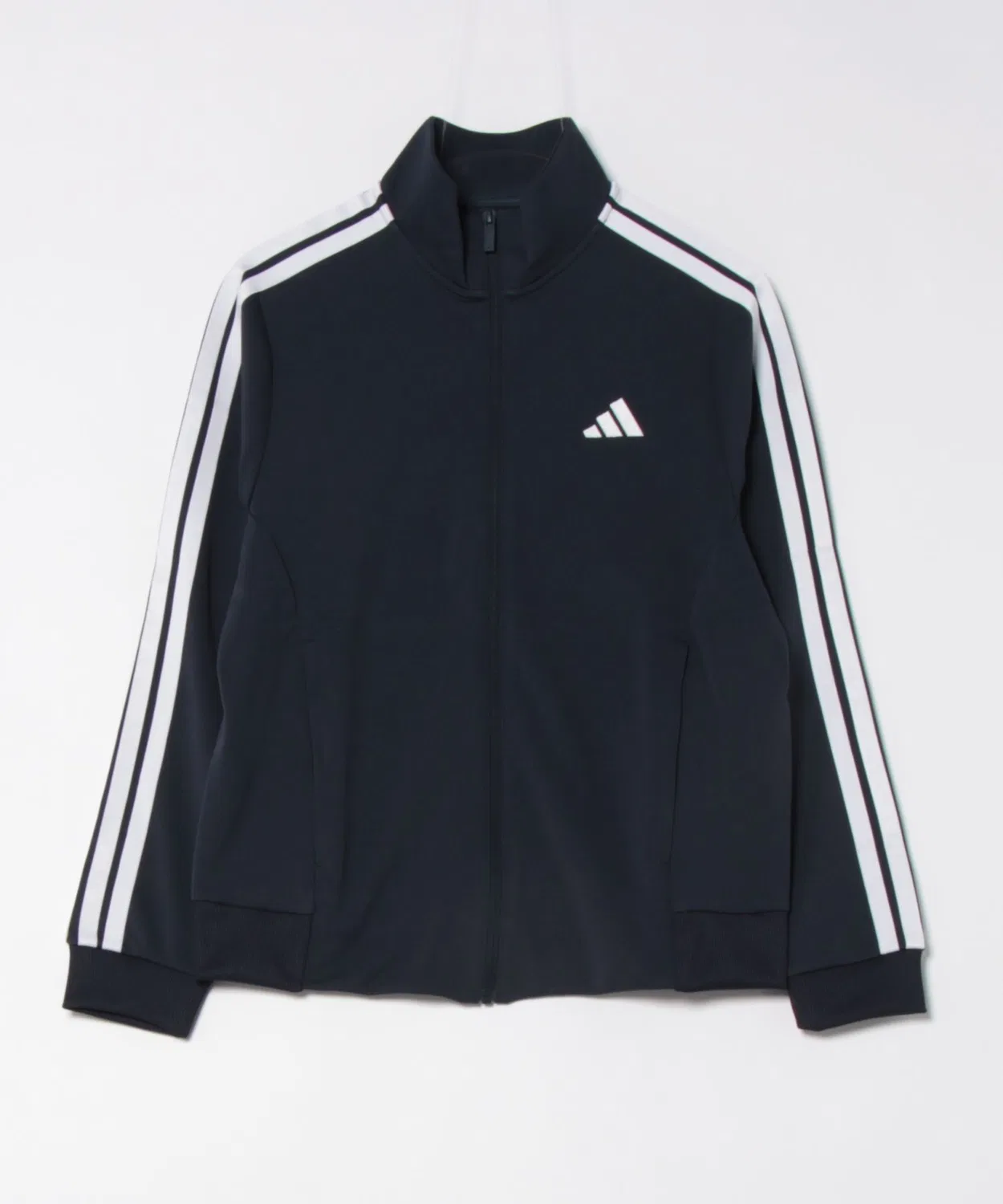 Женская ветровка adidas с логотипом 3 полоски, тёмно-синяя
