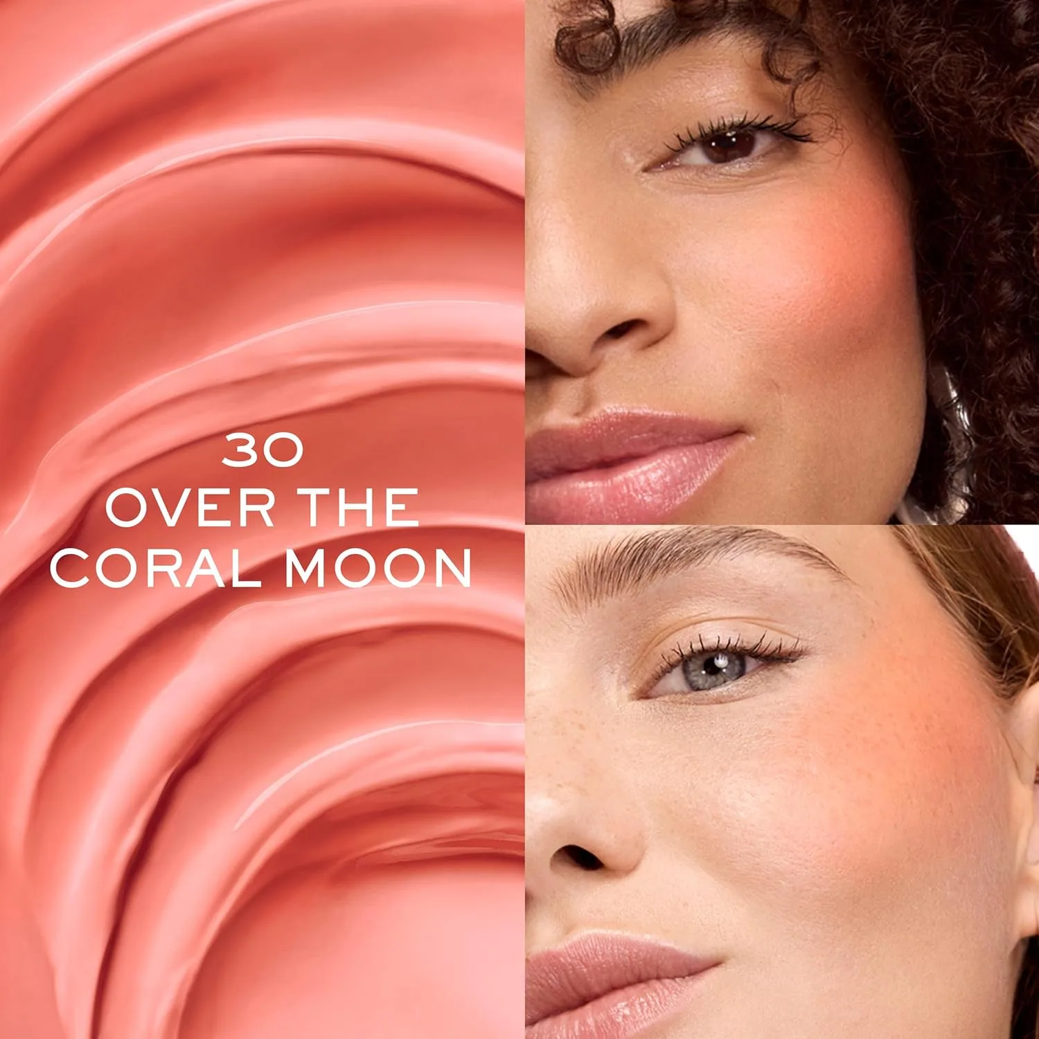 Жидкие румяна Lancôme Skin Idôle Juicy - ​​невесомые жидкие румяна с мягким матовым финишем - легко наслаиваются и позволяют коже дышать., 30: Over the Coral Moon (Delicate Coral) — фото 4