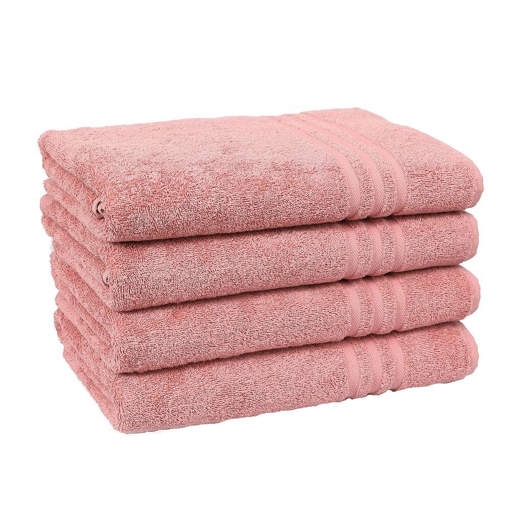 

Linum Home Textiles Набор банных полотенец из турецкого хлопка из 4 предметов, цвет Tea Rose