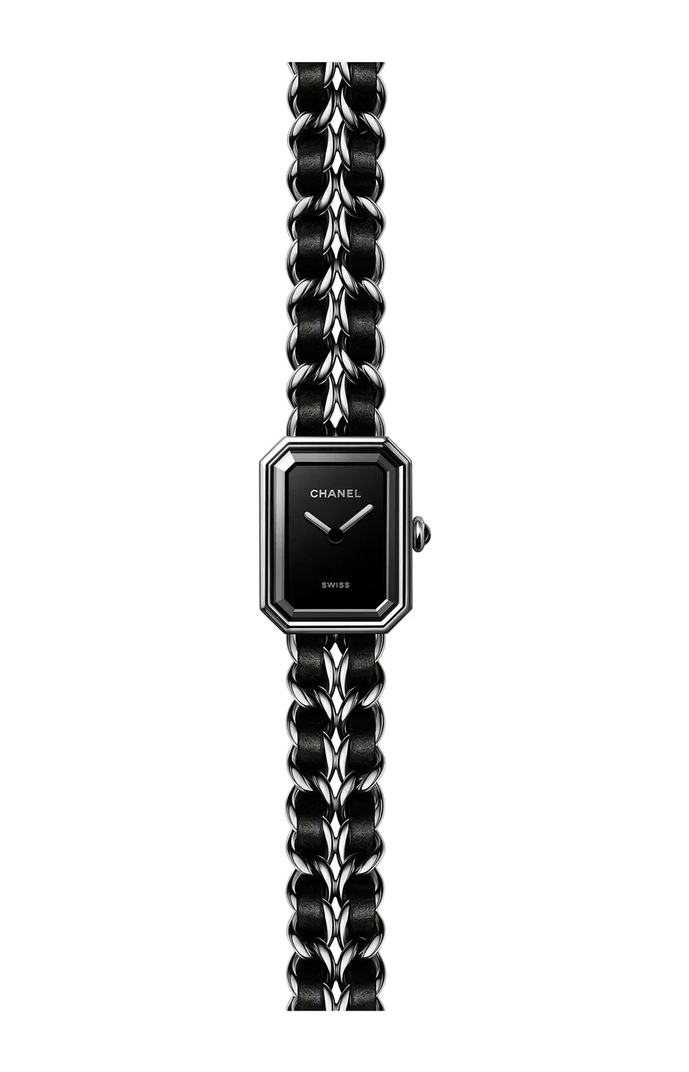 Première культовая цепочка с двойным оборотом - H10446 CHANEL, черный — фото 4