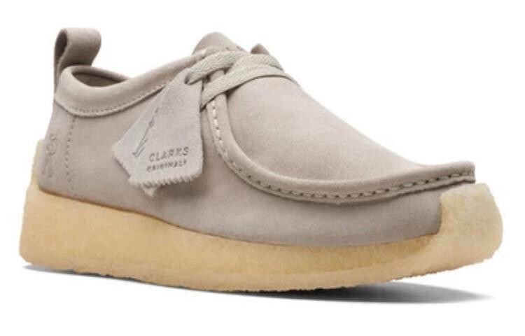Мужские повседневные мужские низкие серые Clarks — фото 3