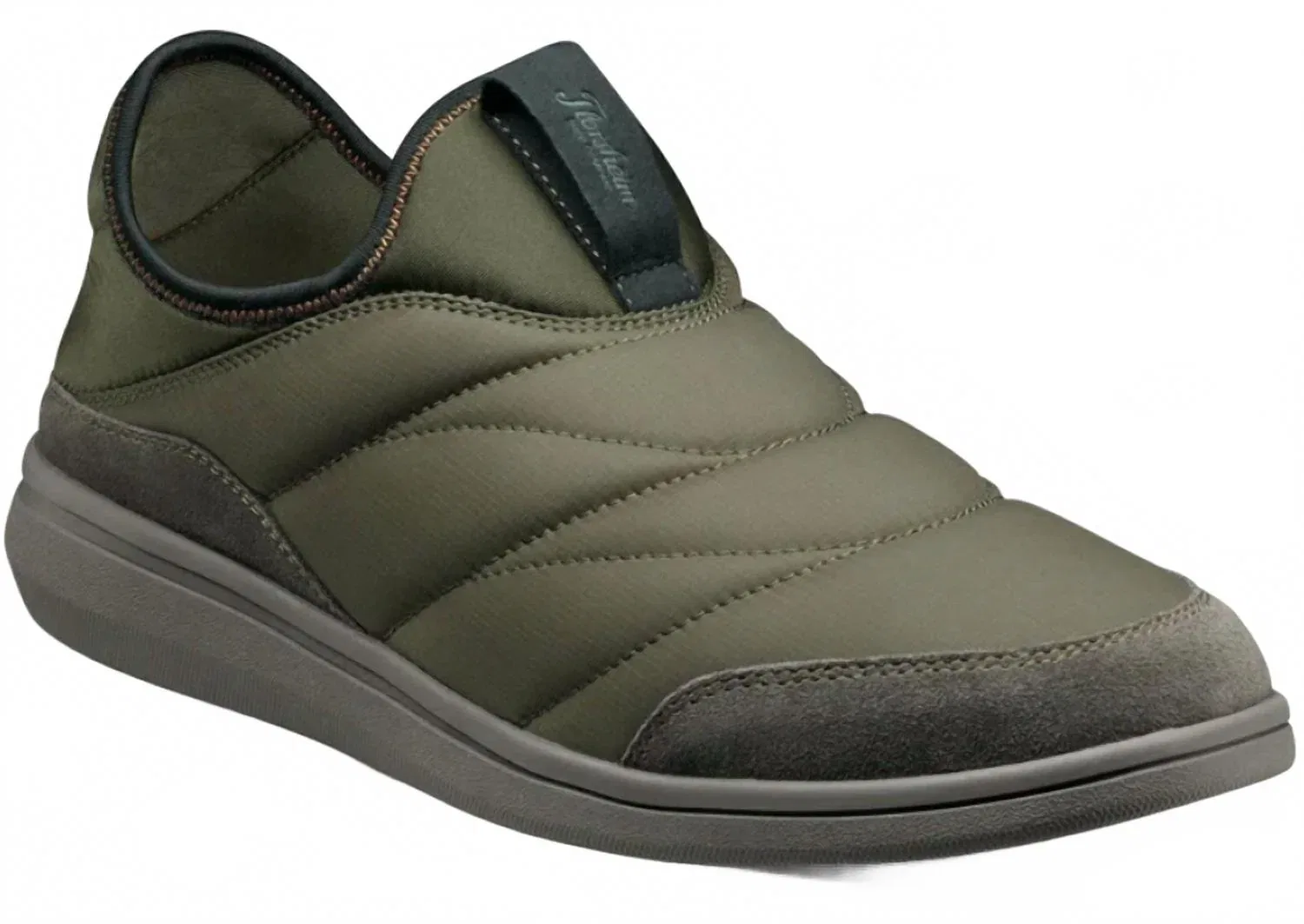 Florsheim Мужские нейлоновые слипоны Java Moc оливкового цвета — фото 3