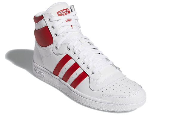 Кроссовки топ десятка привет Adidas, белый — фото 3