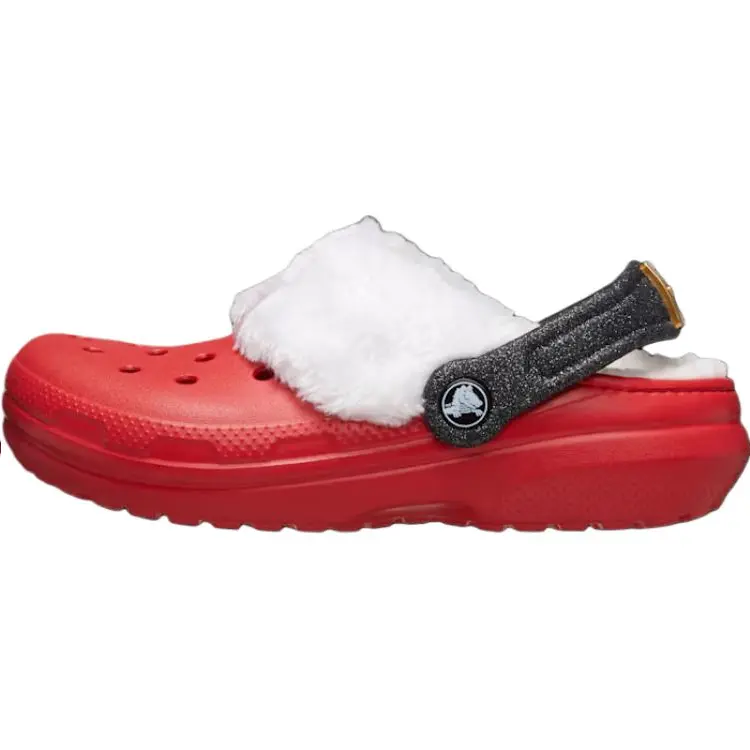 

Crocs Низкие детские повседневные кроссовки Slip Resistant Abrasion Resistant для детей 3-7 лет, красные и черные