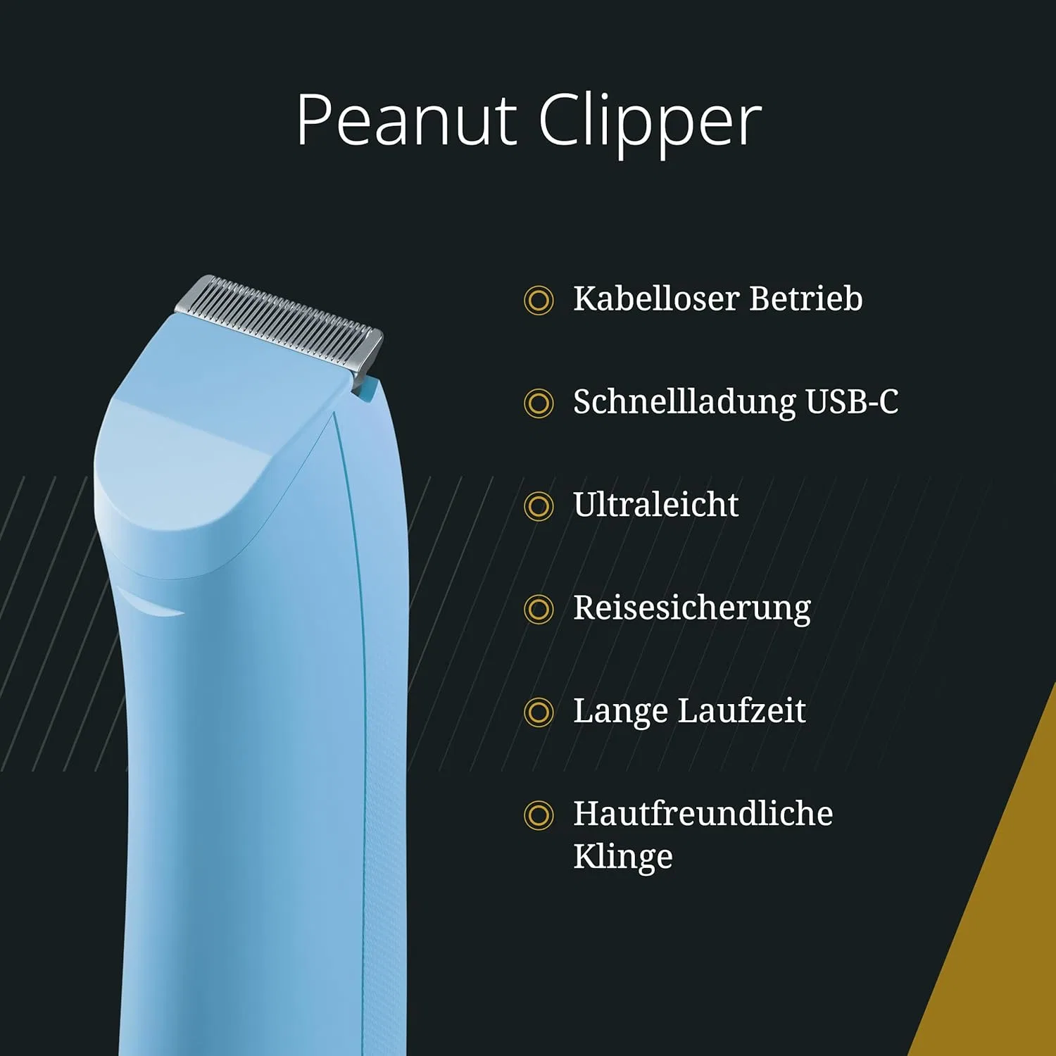 Беспроводной триммер-машинка Wahl Cordless Peanut Li Wahl — фото 2