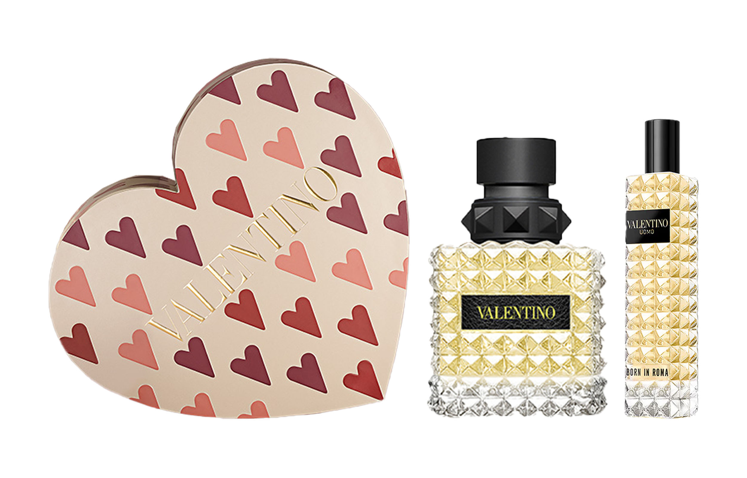 Valentino Набор духов Qixi Festival Limited Heart's Desire White Day Rose Box Eau De Parfum Eau De Toilette 50мл+15мл — фото 2