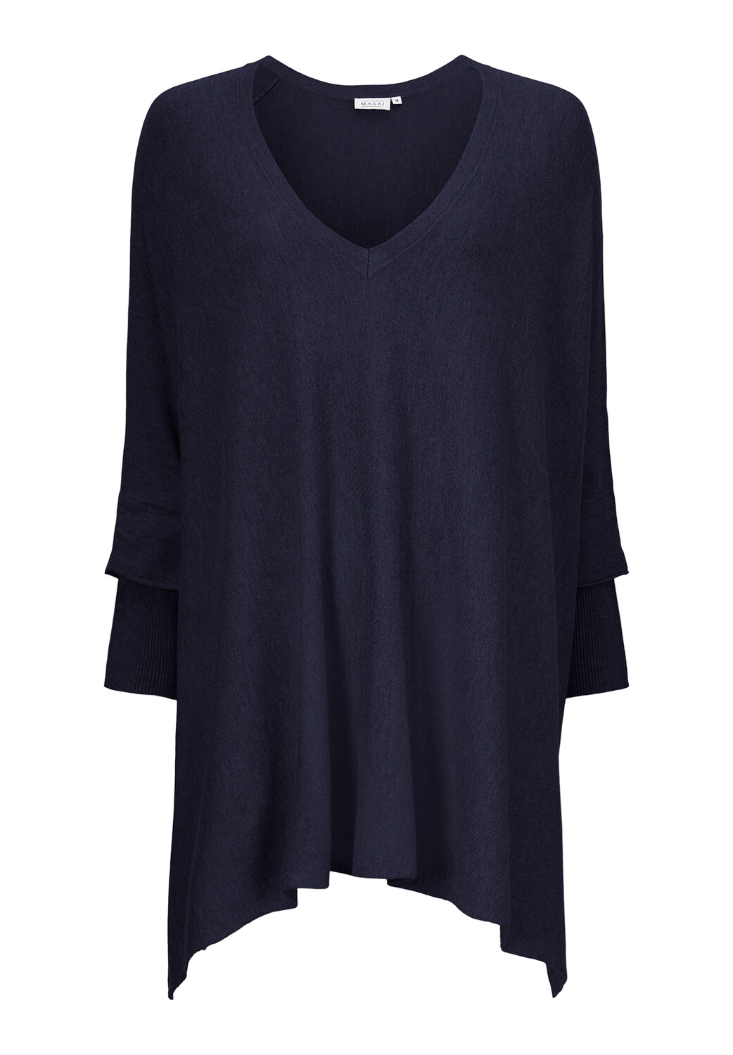 

Свитер MASAI Poncho MaFosna Oversize, темно-синий