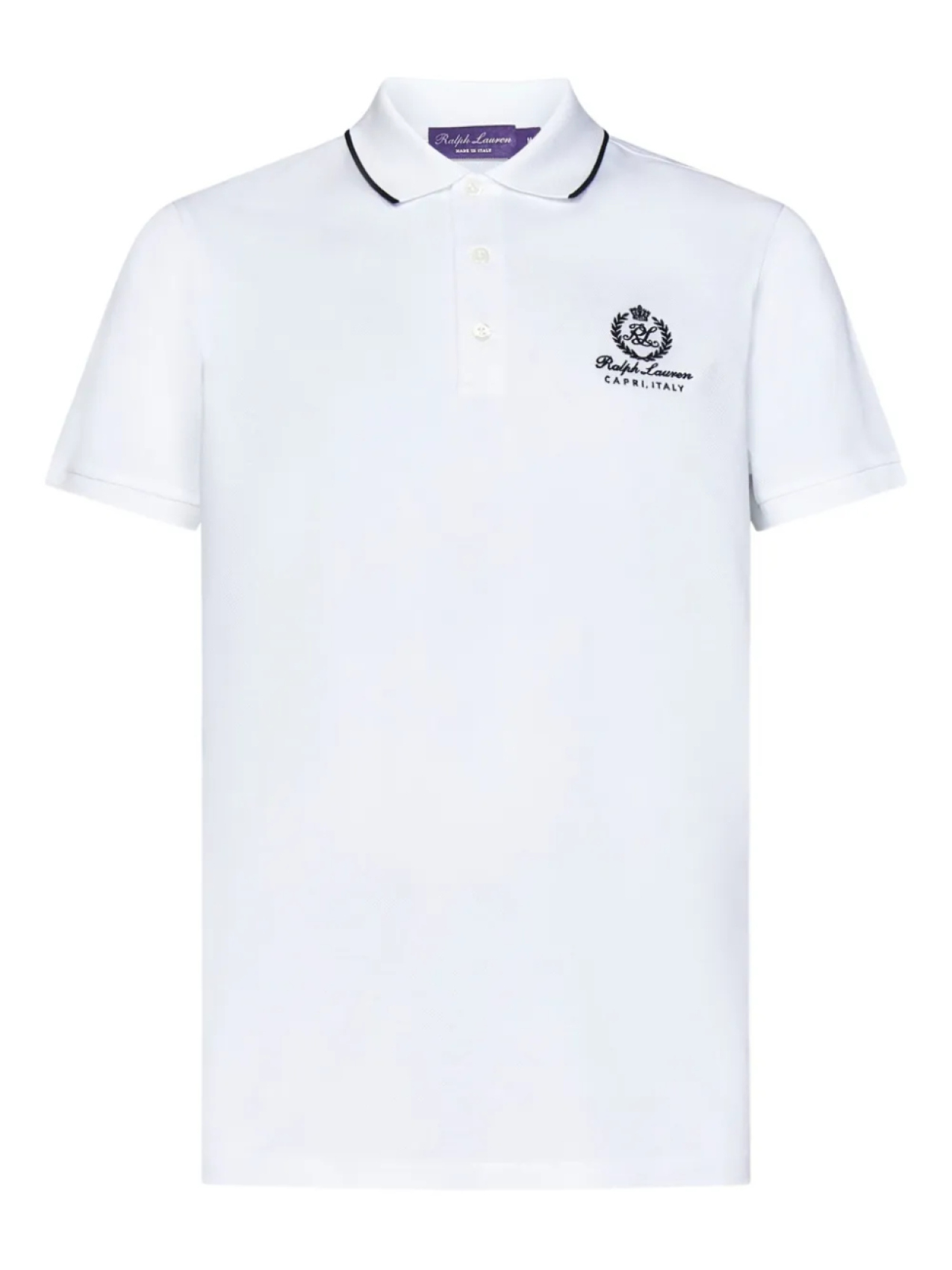 

Рубашка-поло из хлопка Ralph Lauren Collection, белый