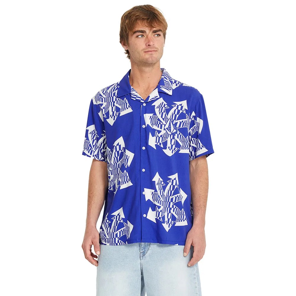 

Рубашка с короткими рукавами Volcom Boldstone, синий