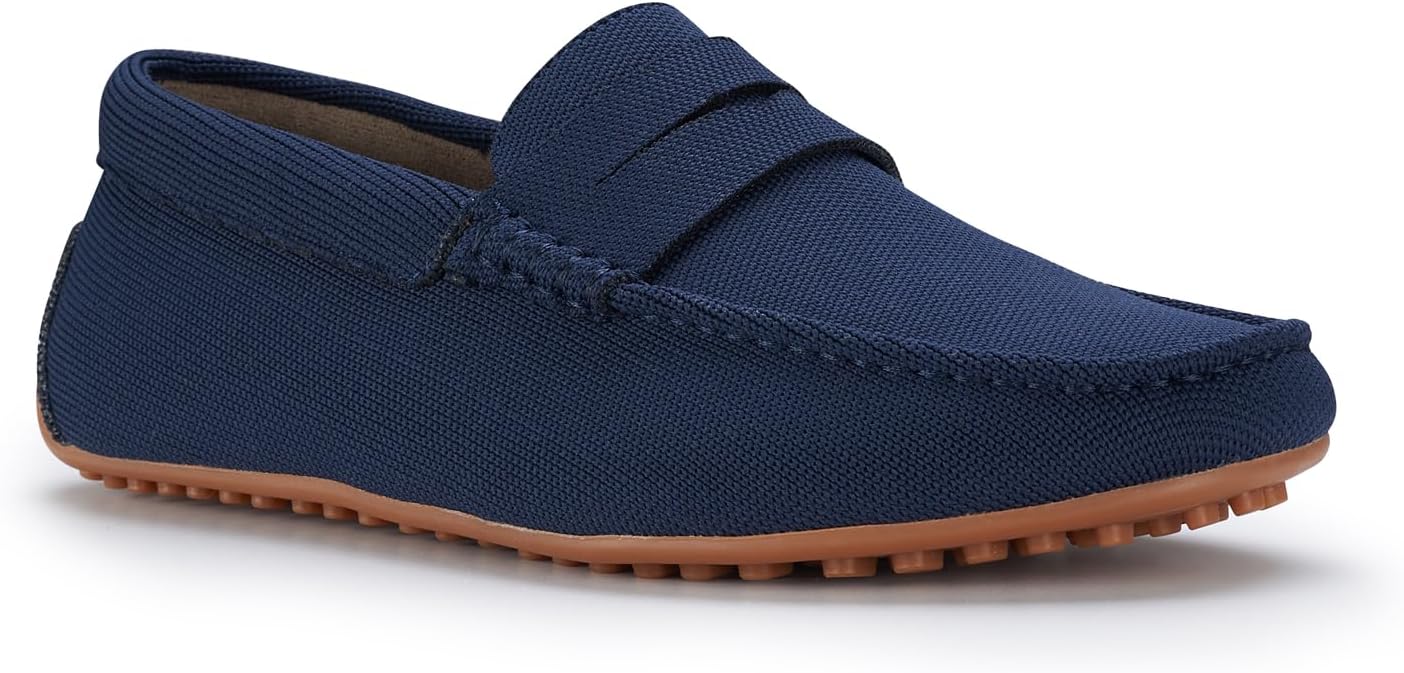 

Коллекция мужских лоферов Ferro Aldo, Классические слипоны-пенни и мокасины для вождения для повседневной и нарядной одежды, темно-синий