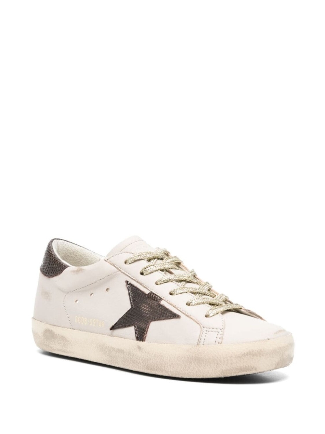 Golden Goose кроссовки Super Star, нейтральный цвет