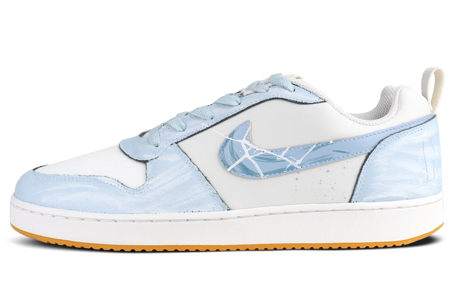 

Nike Court Borough устойчивые к истиранию лоу-топ скейтборд кроссовки мужские Sky Blue