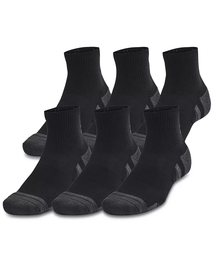 

Унисекс-носки Performance Tech Quarter - набор из 6 пар Under Armour, черный