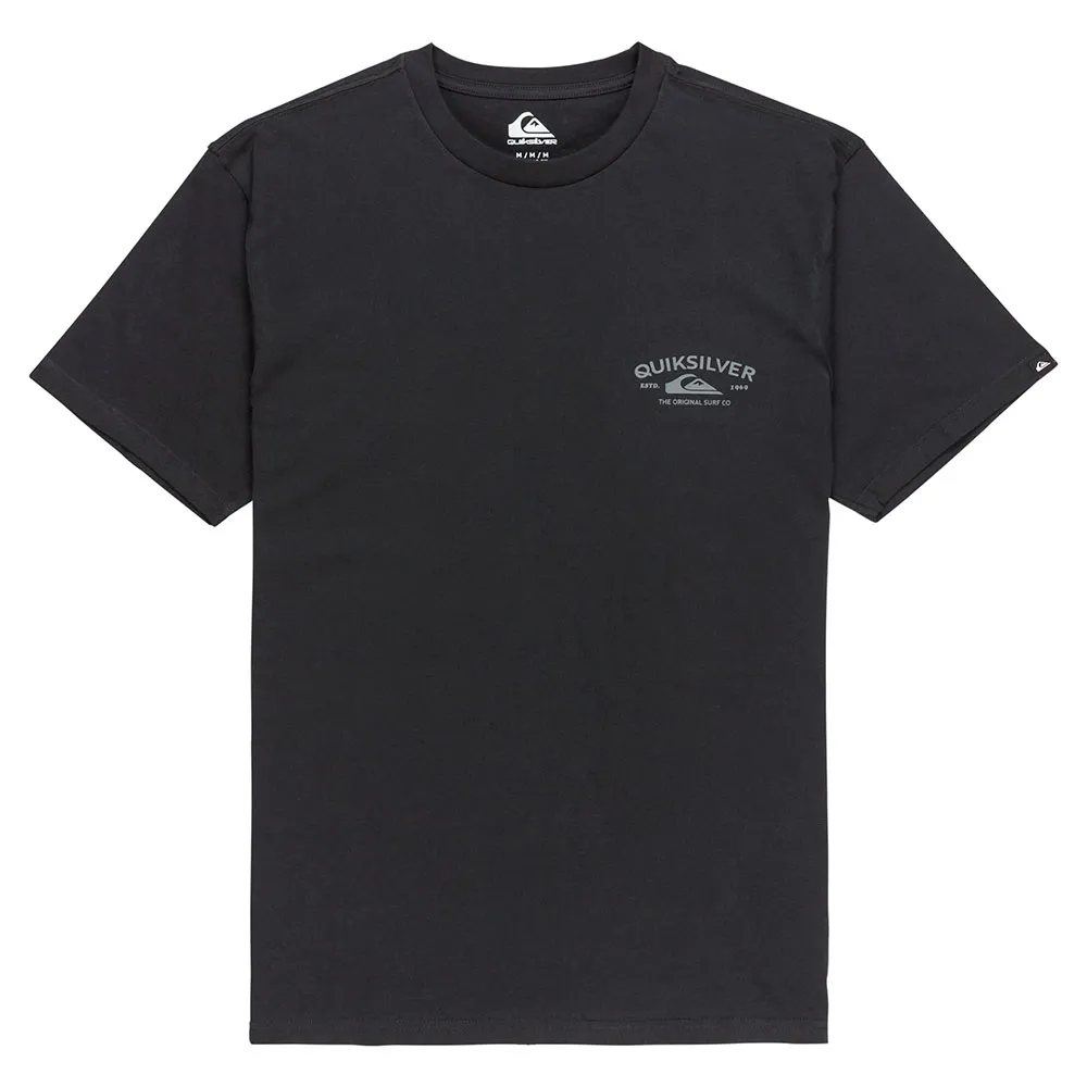 

Футболка с коротким рукавом Quiksilver Anchor Lockup, черный